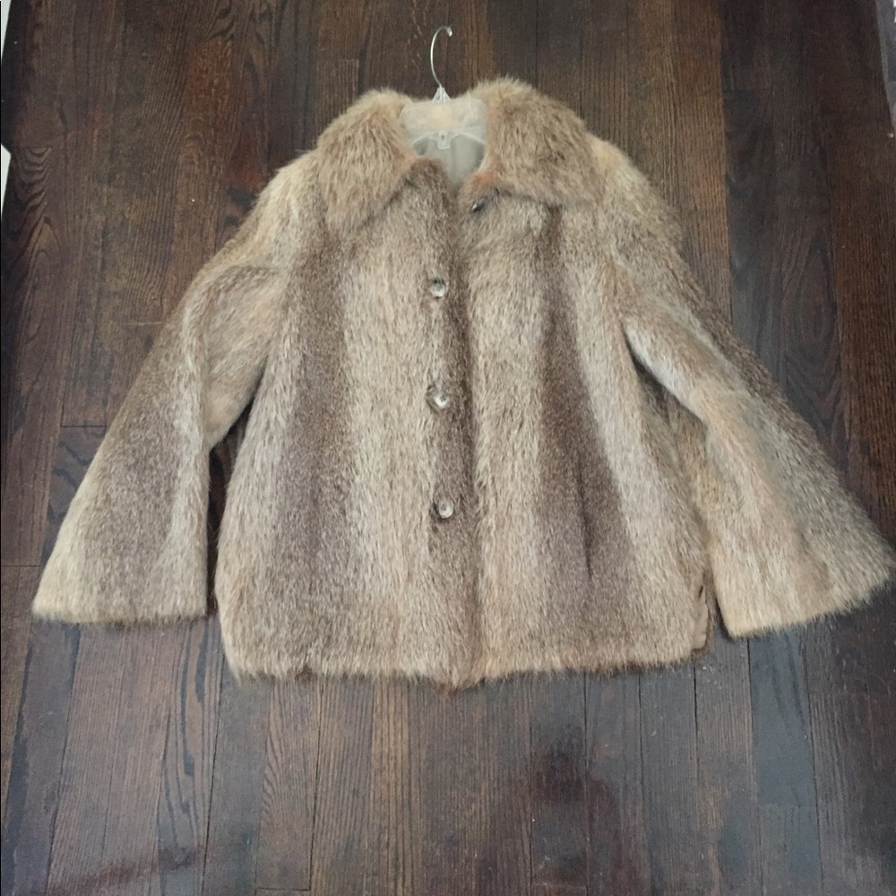 Vintage Real Beautiful Beaver Jacket/Coat